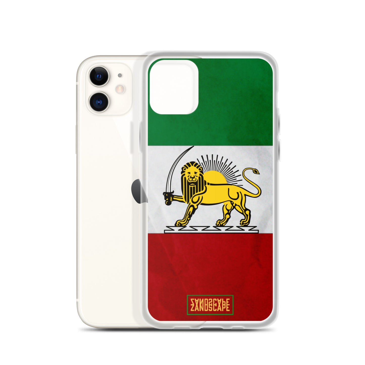 Shir Khorshid Iran Flag iPhone Case