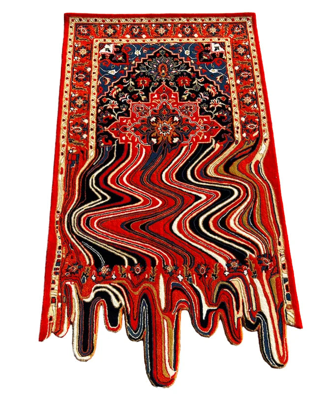 Melting Persian Rug