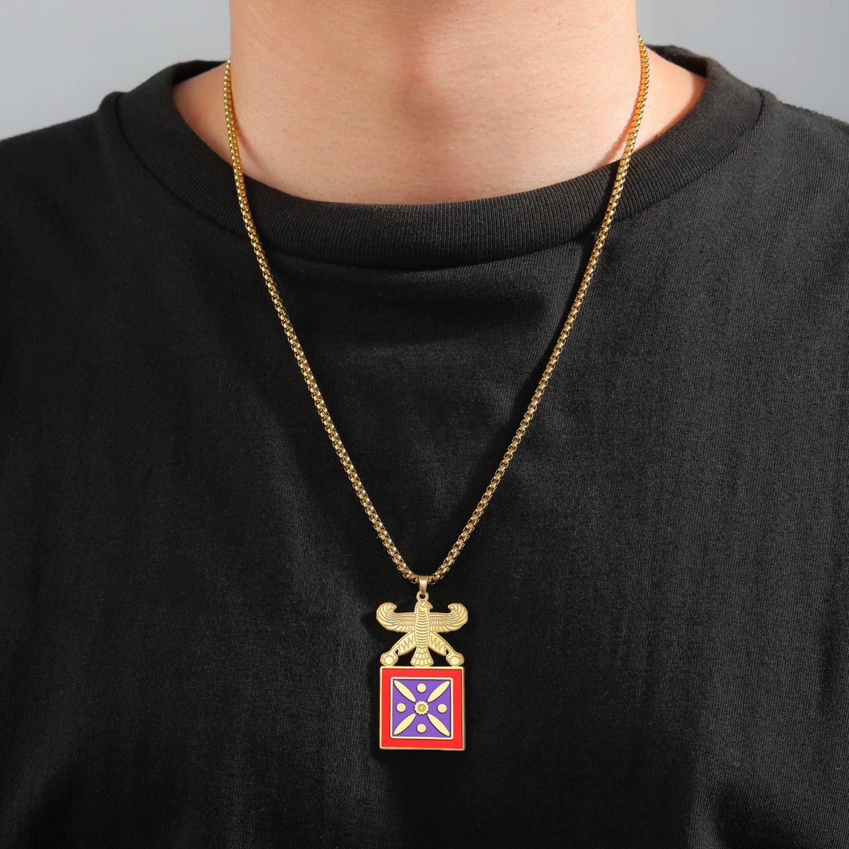 Achaemenid Shahbaz & Derafsh Kaviani Necklace