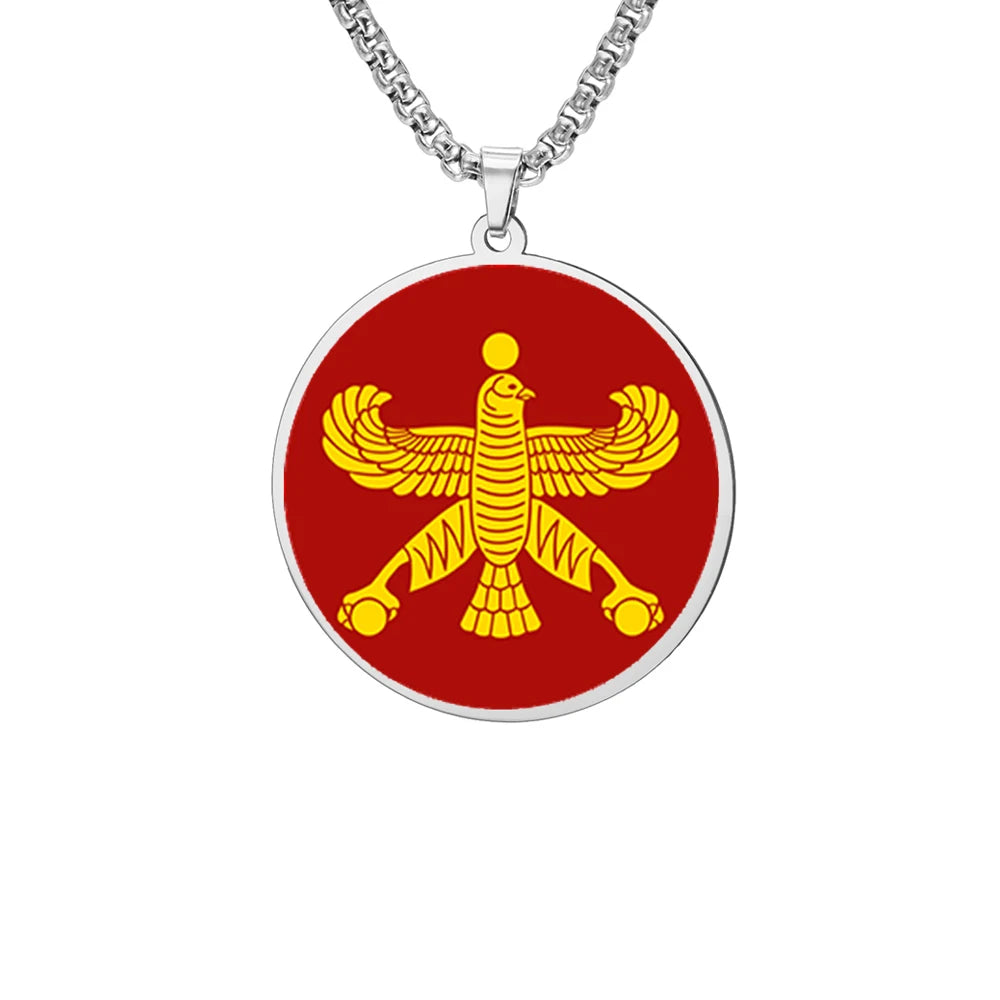 Achaemenid Shahbaz Standard of Cyrus The Great Pendant Necklace
