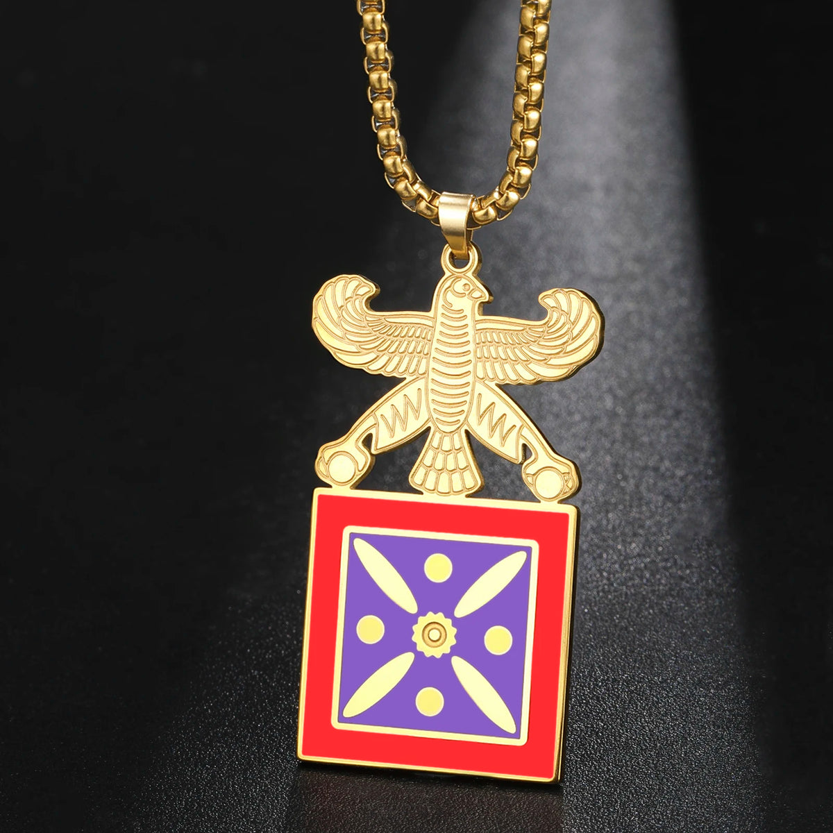 Achaemenid Shahbaz & Derafsh Kaviani Necklace