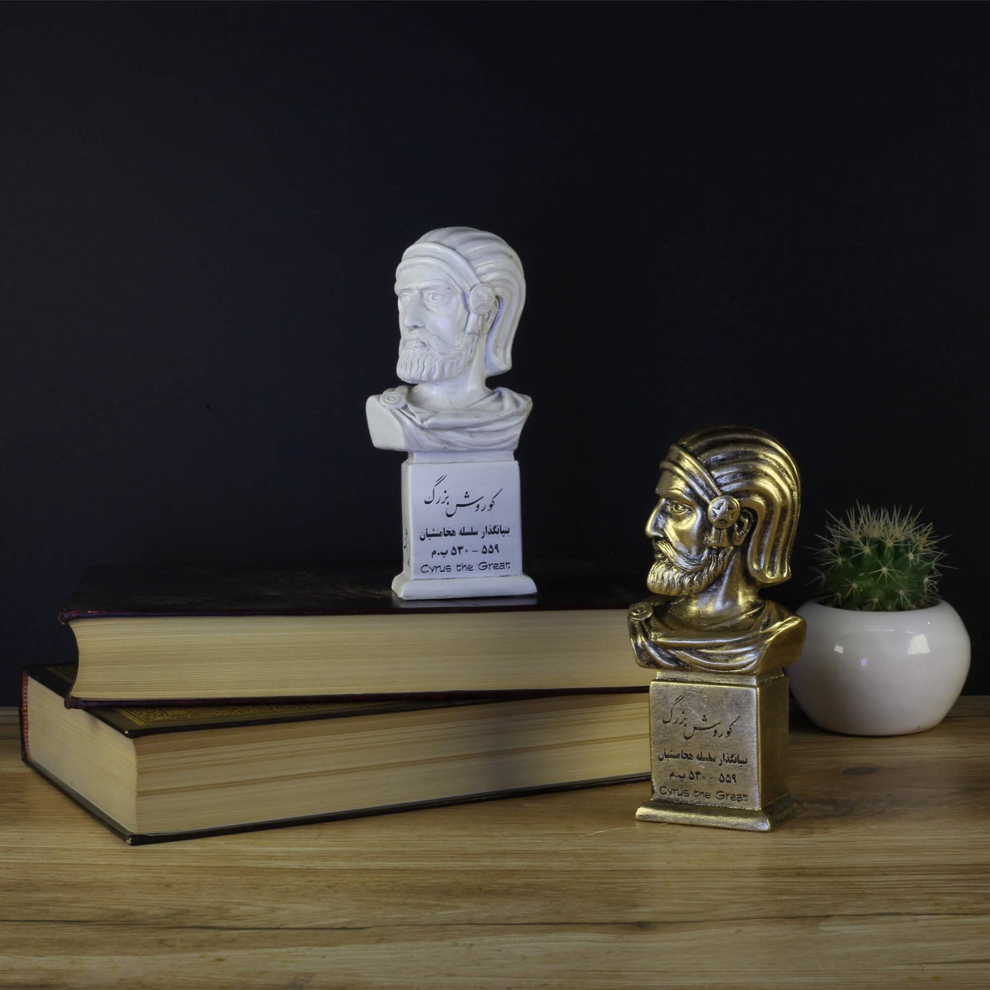 Cyrus The Great Bust Statue Art Deco