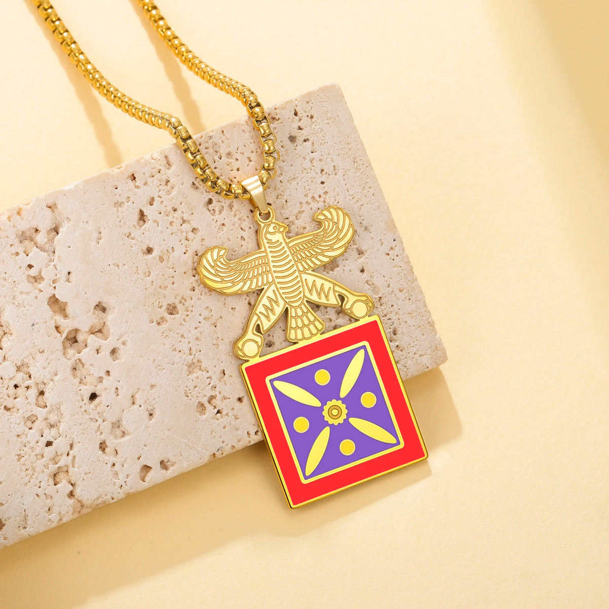Achaemenid Shahbaz & Derafsh Kaviani Necklace
