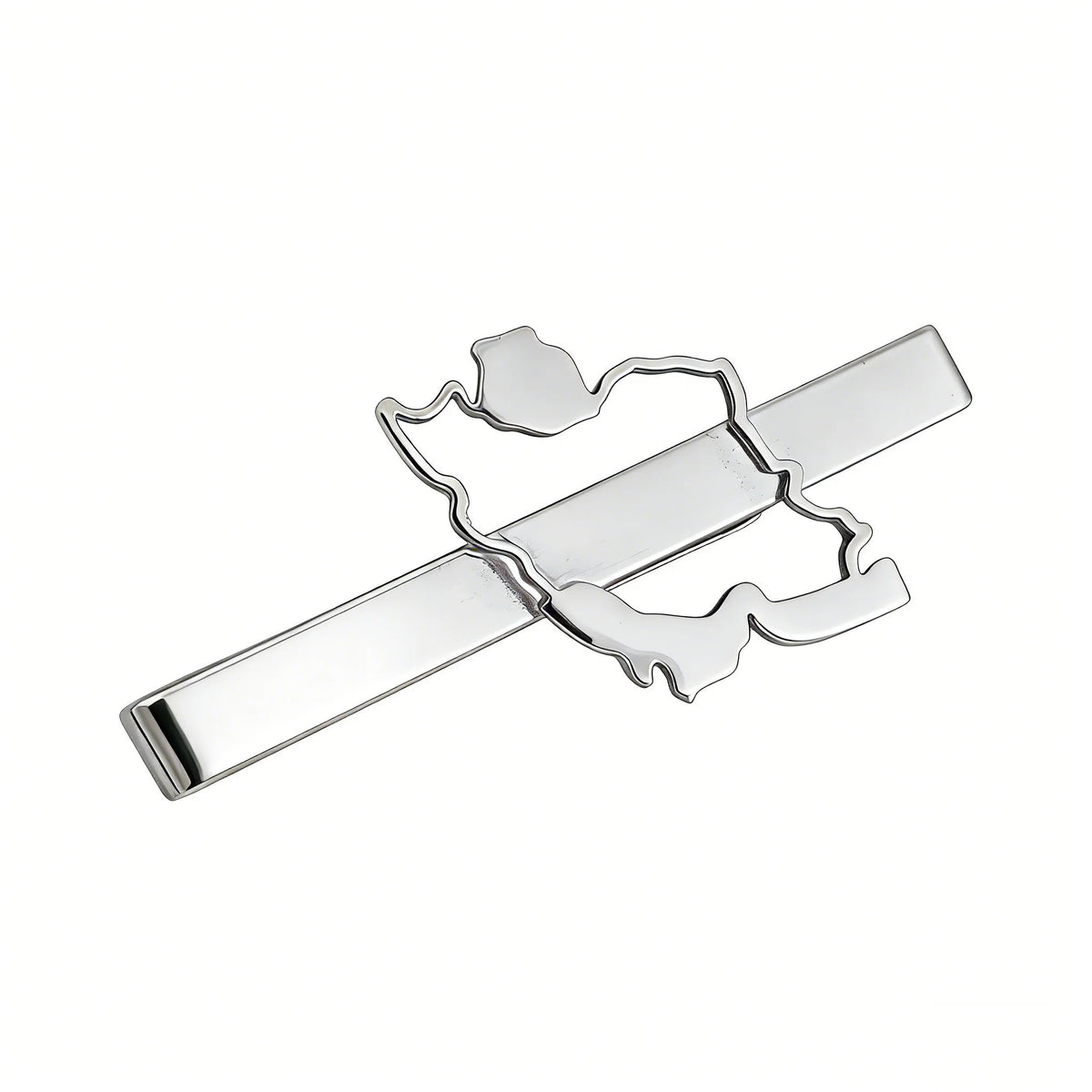 Iran Map Tie Clip