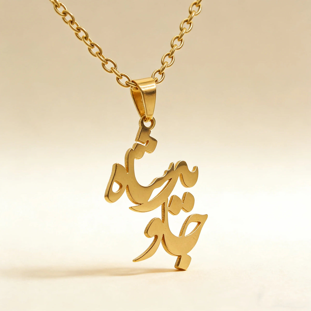Stainless Steel Javid Shah جاوید شاه Necklace