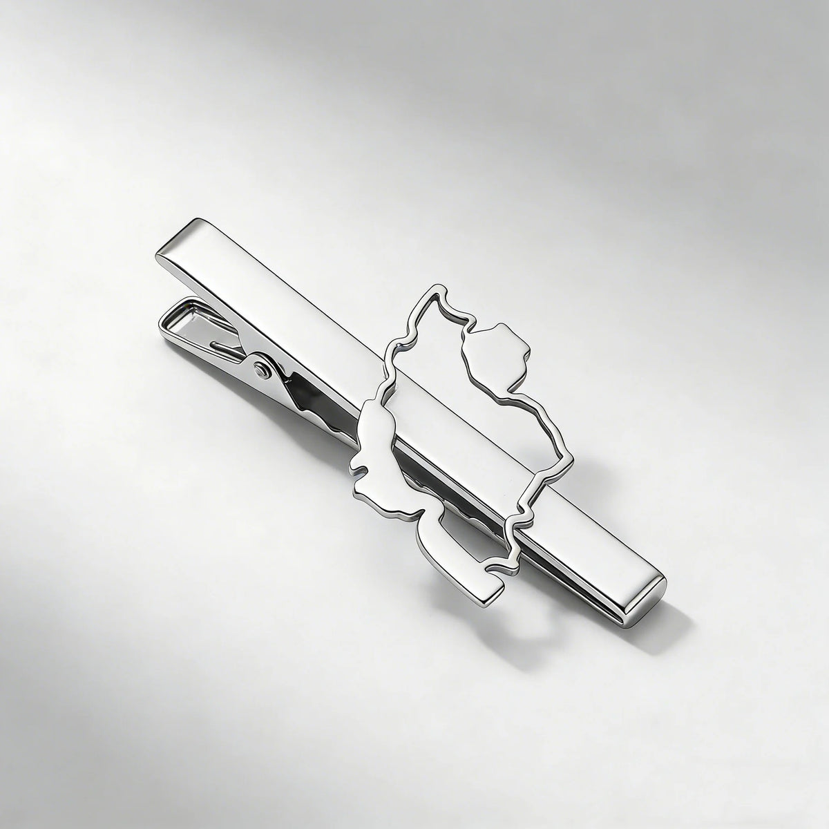 Iran Map Tie Clip