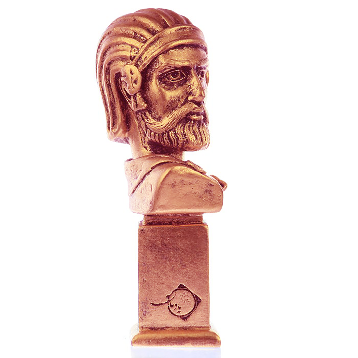 Cyrus The Great Bust Statue Art Deco