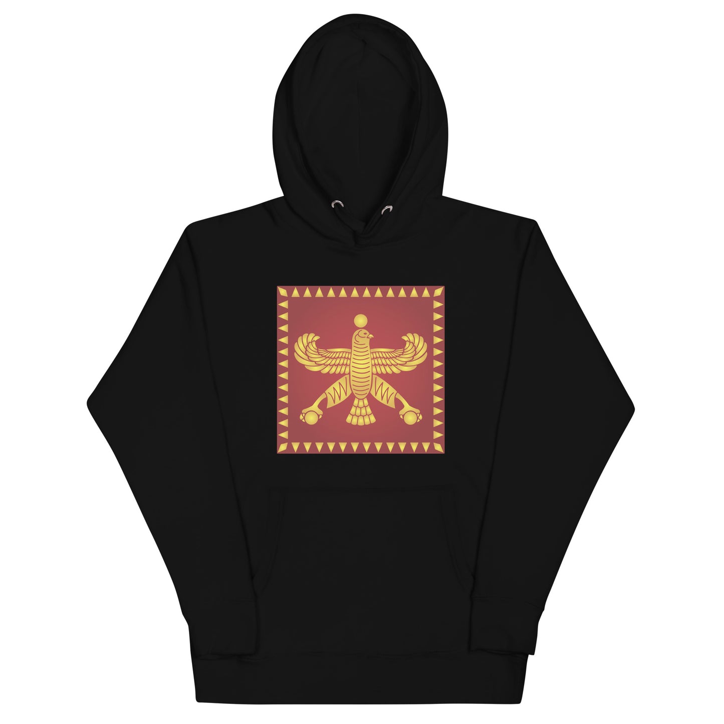 Standard of Cyrus the Great Achaemenid Shahbaz Flag of Iran Hoodie