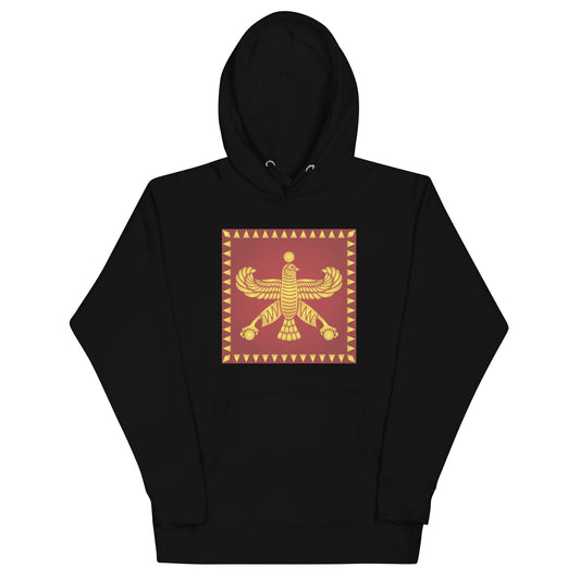 Standard of Cyrus the Great Achaemenid Shahbaz Flag of Iran Hoodie