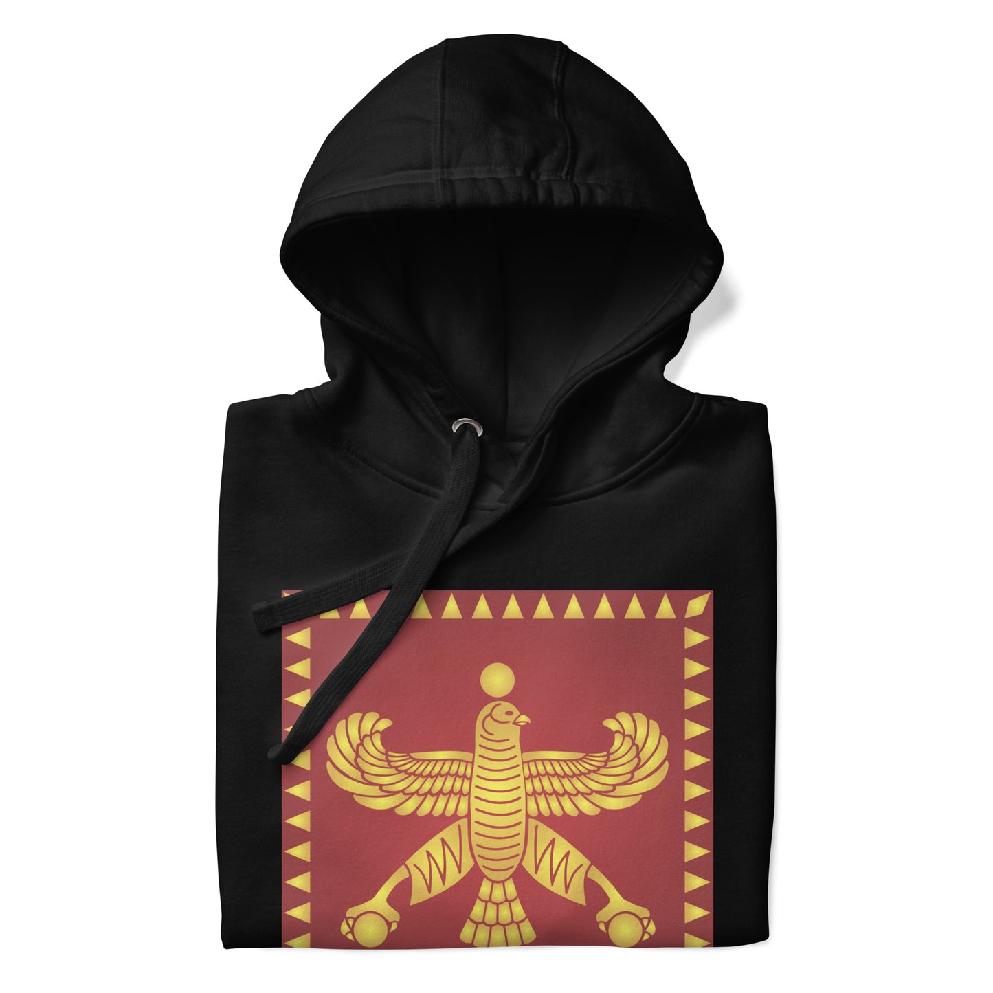 Standard of Cyrus the Great Achaemenid Shahbaz Flag of Iran Hoodie