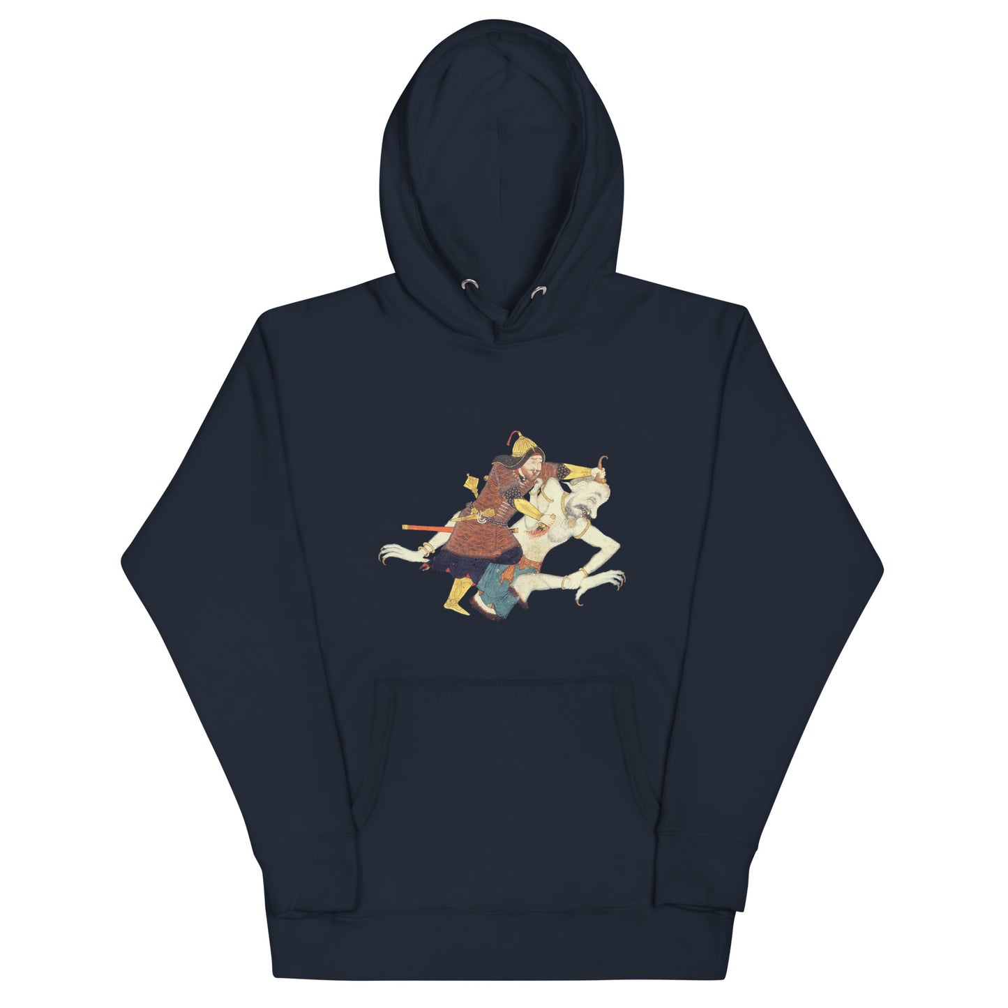 War with Rostam and White Div - Shahnameh Hoodie