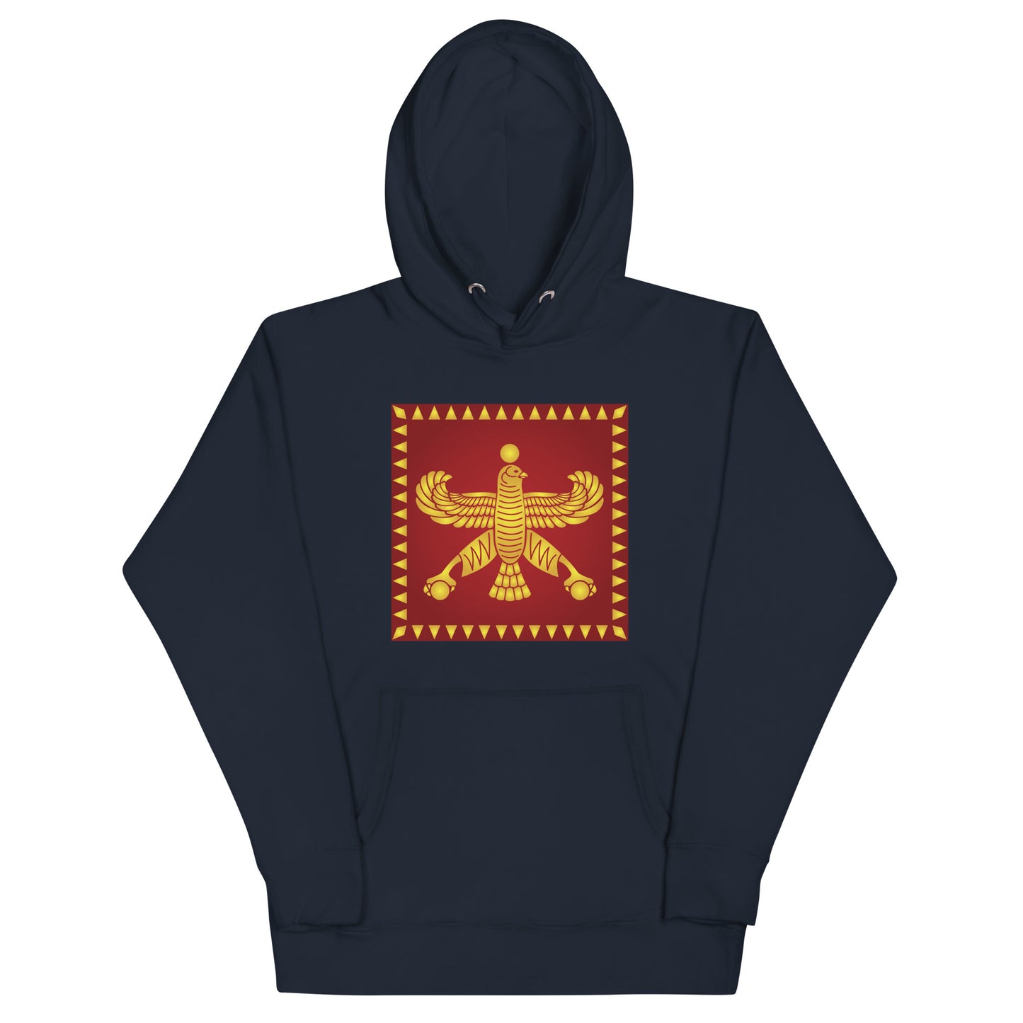 Standard of Cyrus the Great Achaemenid Shahbaz Flag of Iran Hoodie