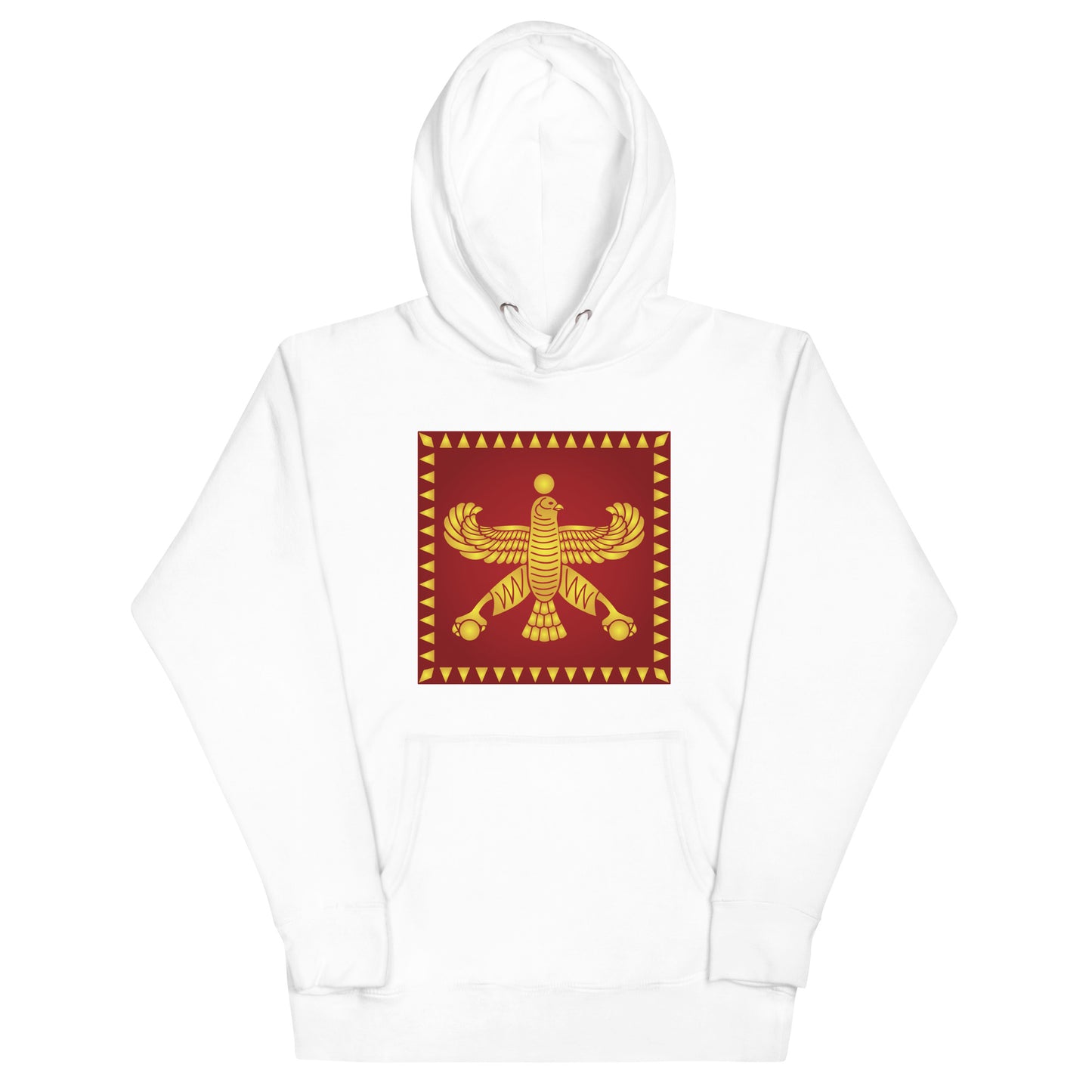 Standard of Cyrus the Great Achaemenid Shahbaz Flag of Iran Hoodie