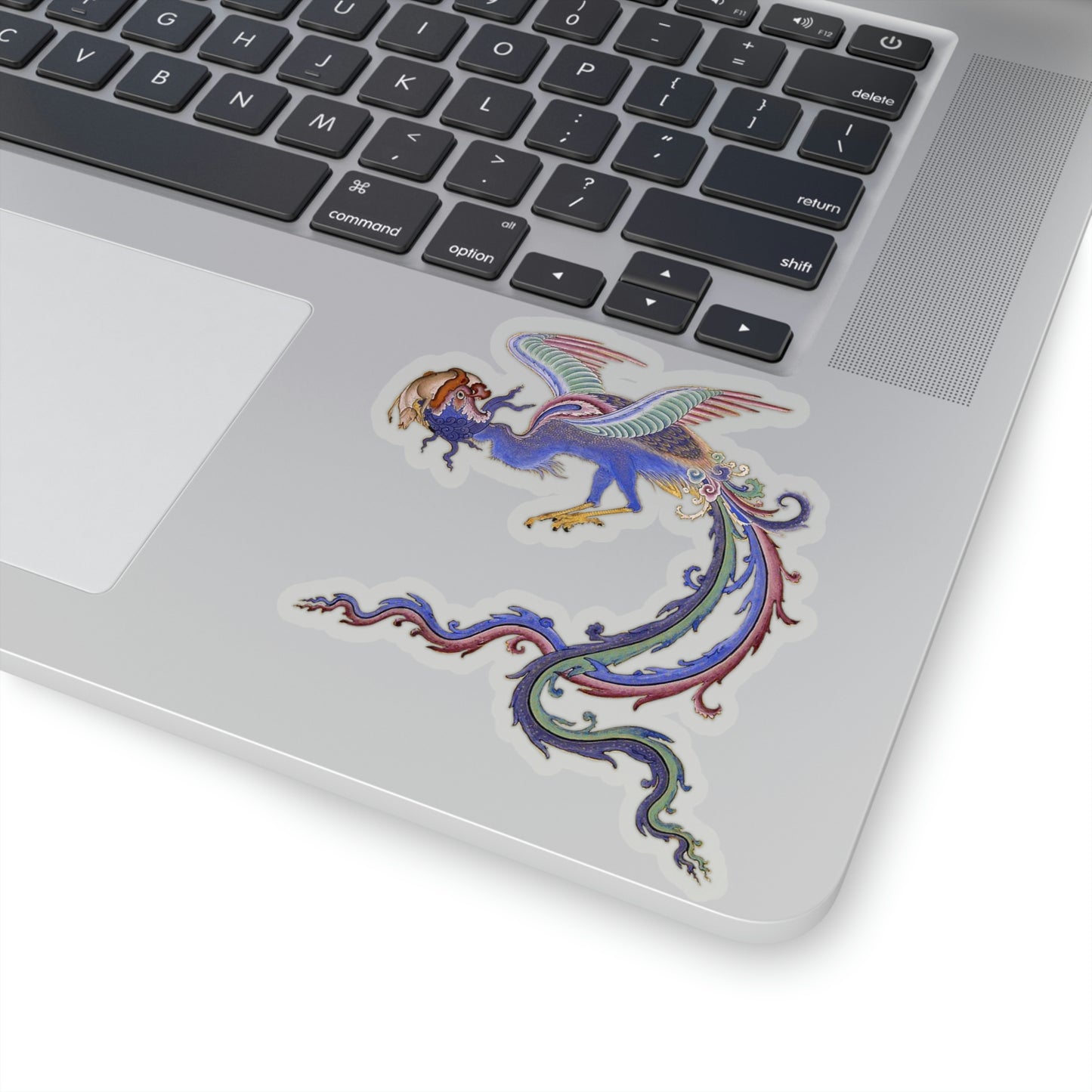 Simorgh - Shahnameh Sticker (Transparent + Bubble Free)