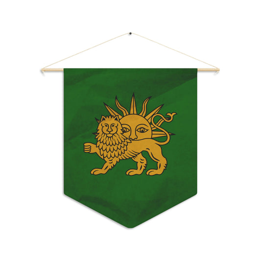 Flag of Safavid Empire Shir Khorshid Hanged Pennant