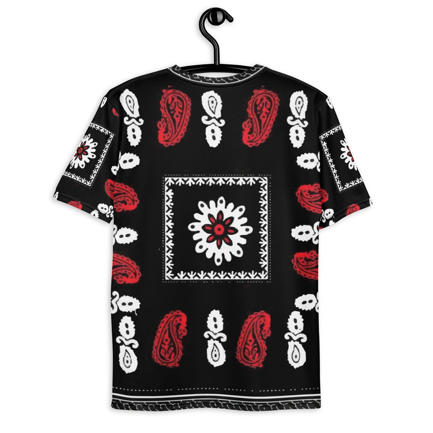 Laki Golvani Paisley Red and Black T Shirt