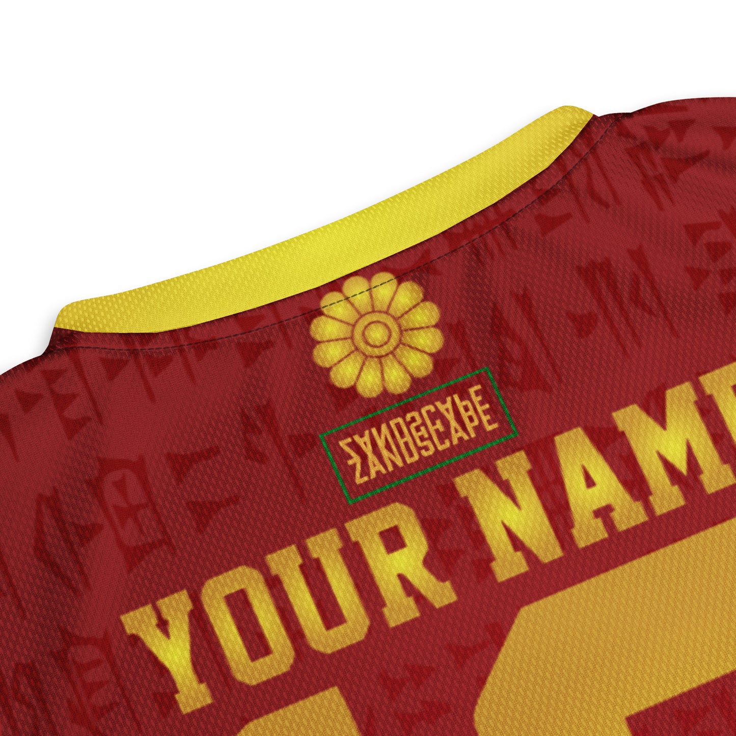 Achaemenid Empire of Persia Football Customised Printed Jersey by Zandscape (Optional Name and Number Customisation)