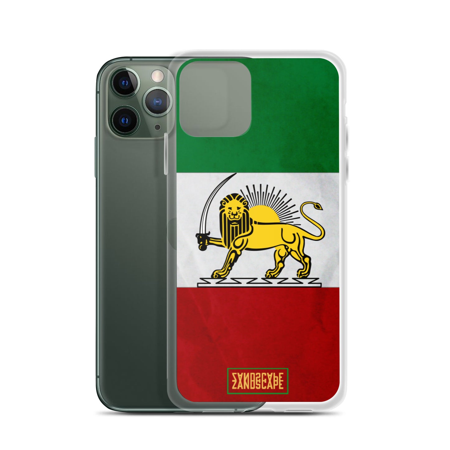 Shir Khorshid Iran Flag iPhone Case