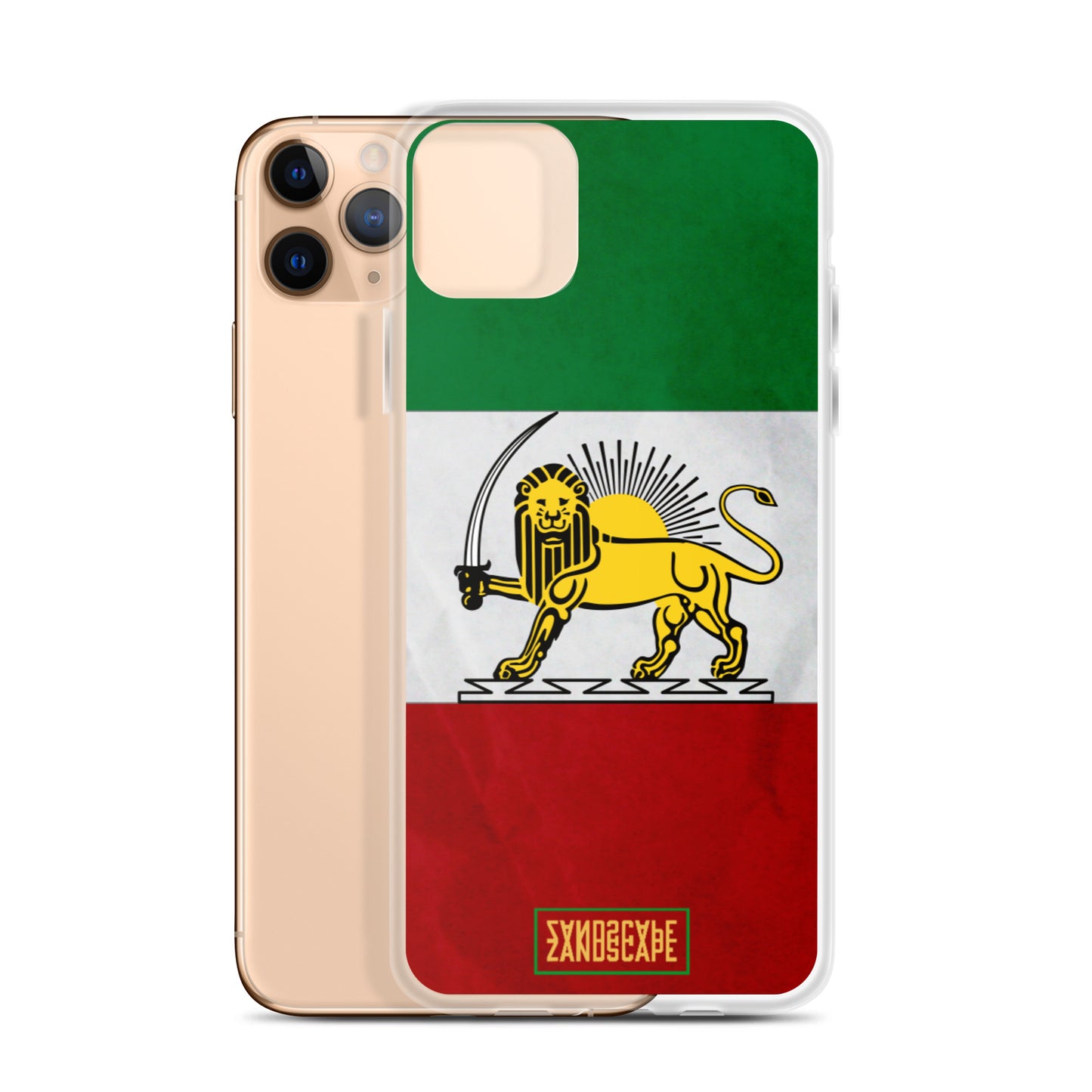 Shir Khorshid Iran Flag iPhone Case