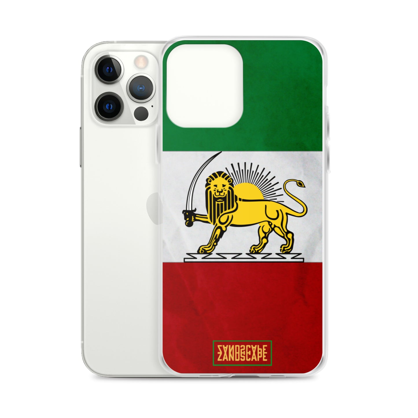 Shir Khorshid Iran Flag iPhone Case