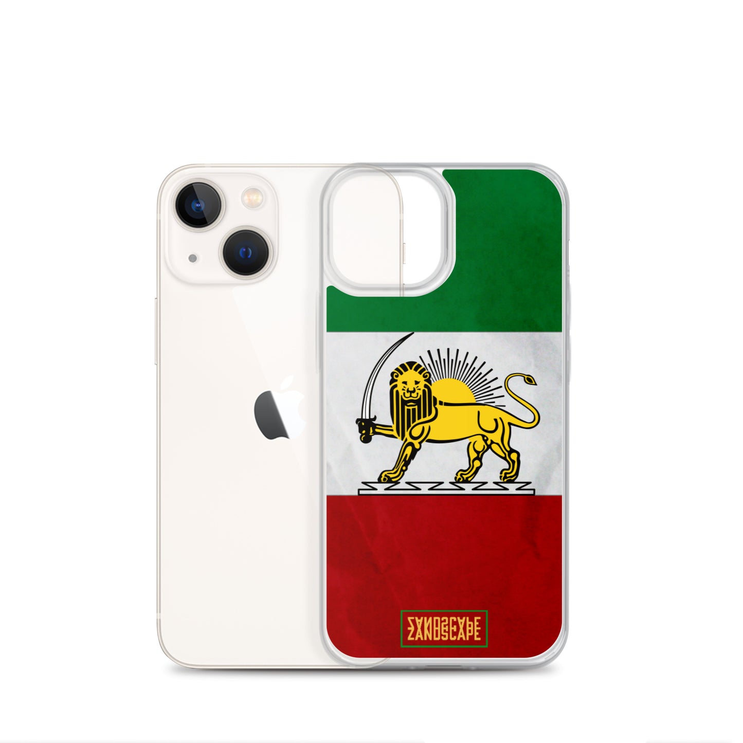 Shir Khorshid Iran Flag iPhone Case