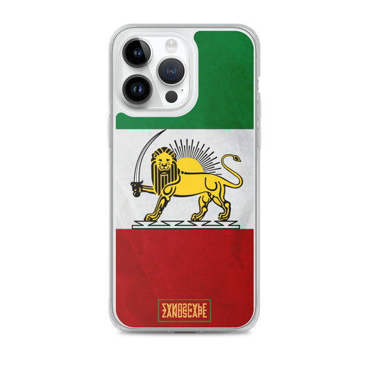 Shir Khorshid Iran Flag iPhone Case