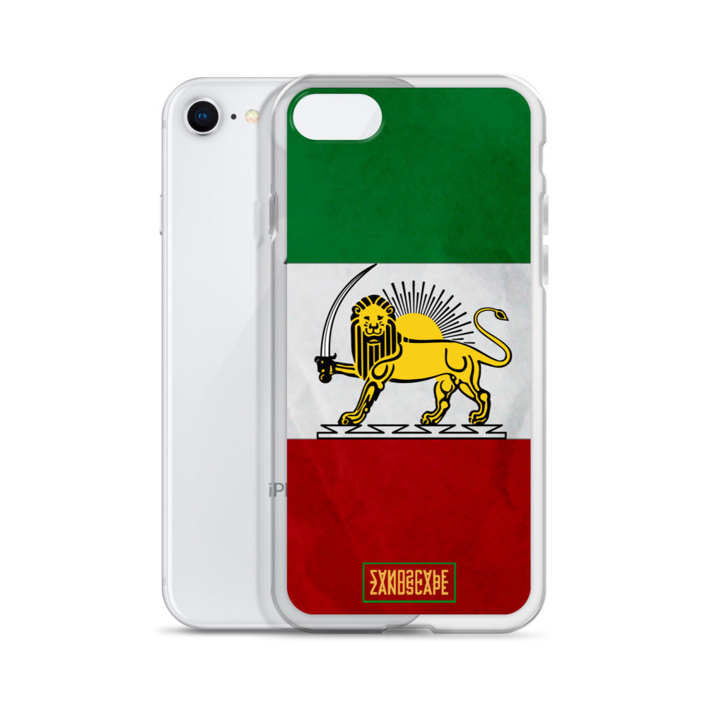 Shir Khorshid Iran Flag iPhone Case