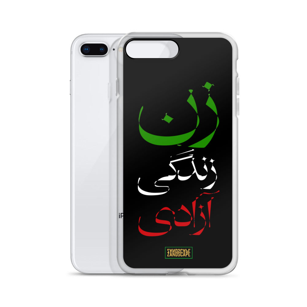 Zan Zendegi Azadi (Woman Life Freedom) iPhone Case