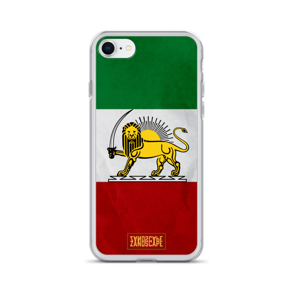 Shir Khorshid Iran Flag iPhone Case