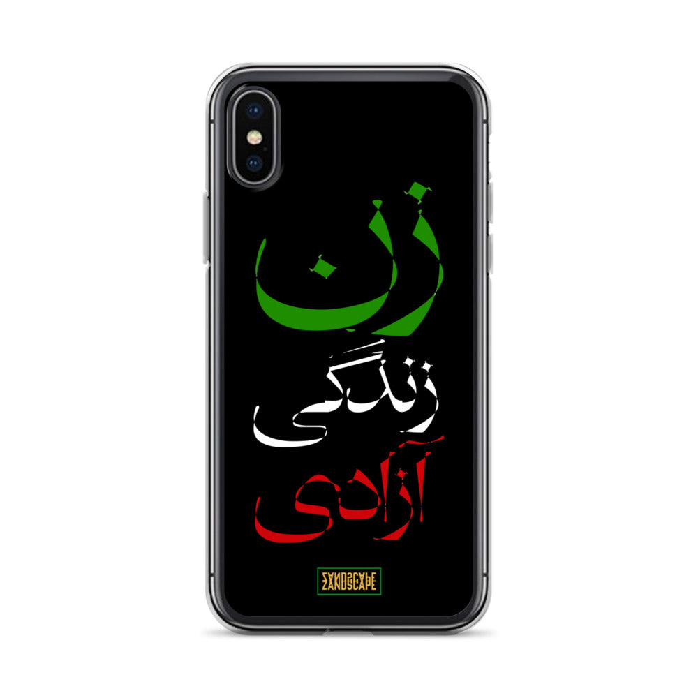 Zan Zendegi Azadi (Woman Life Freedom) iPhone Case