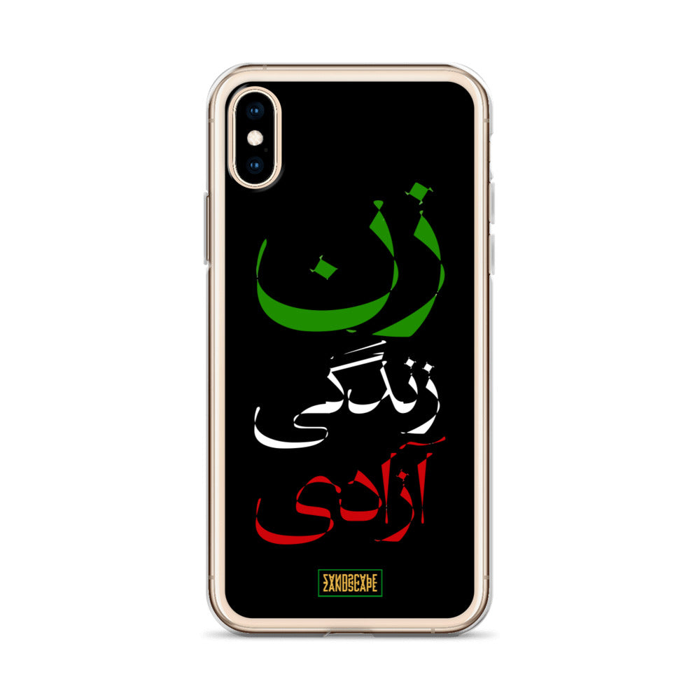 Zan Zendegi Azadi (Woman Life Freedom) iPhone Case