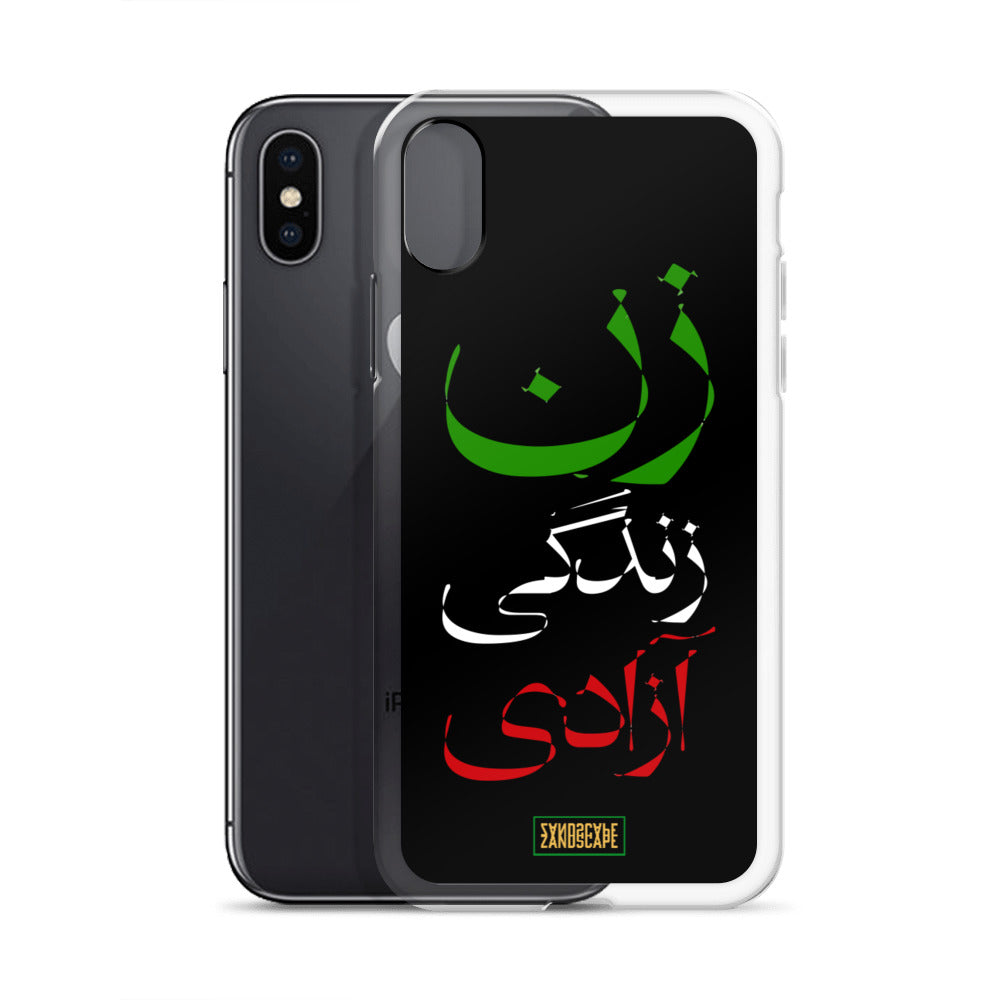 Zan Zendegi Azadi (Woman Life Freedom) iPhone Case