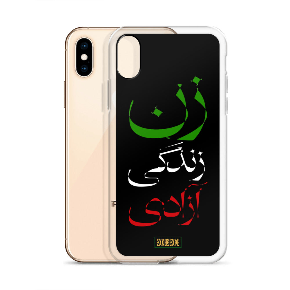 Zan Zendegi Azadi (Woman Life Freedom) iPhone Case