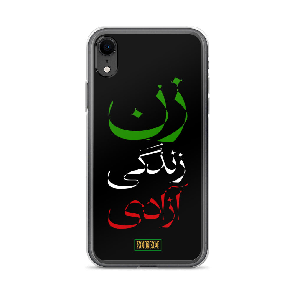 Zan Zendegi Azadi (Woman Life Freedom) iPhone Case