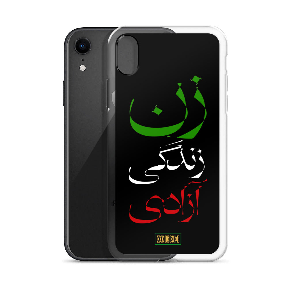 Zan Zendegi Azadi (Woman Life Freedom) iPhone Case