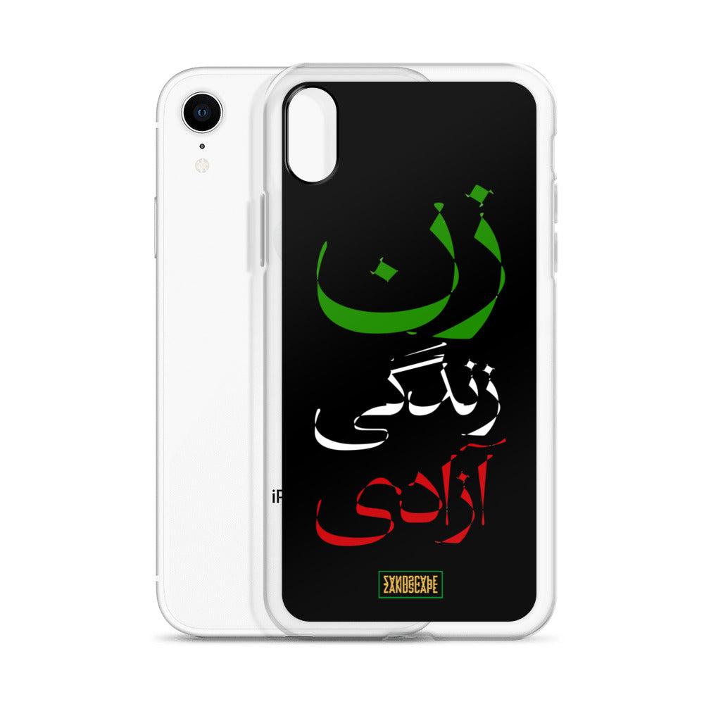 Zan Zendegi Azadi (Woman Life Freedom) iPhone Case