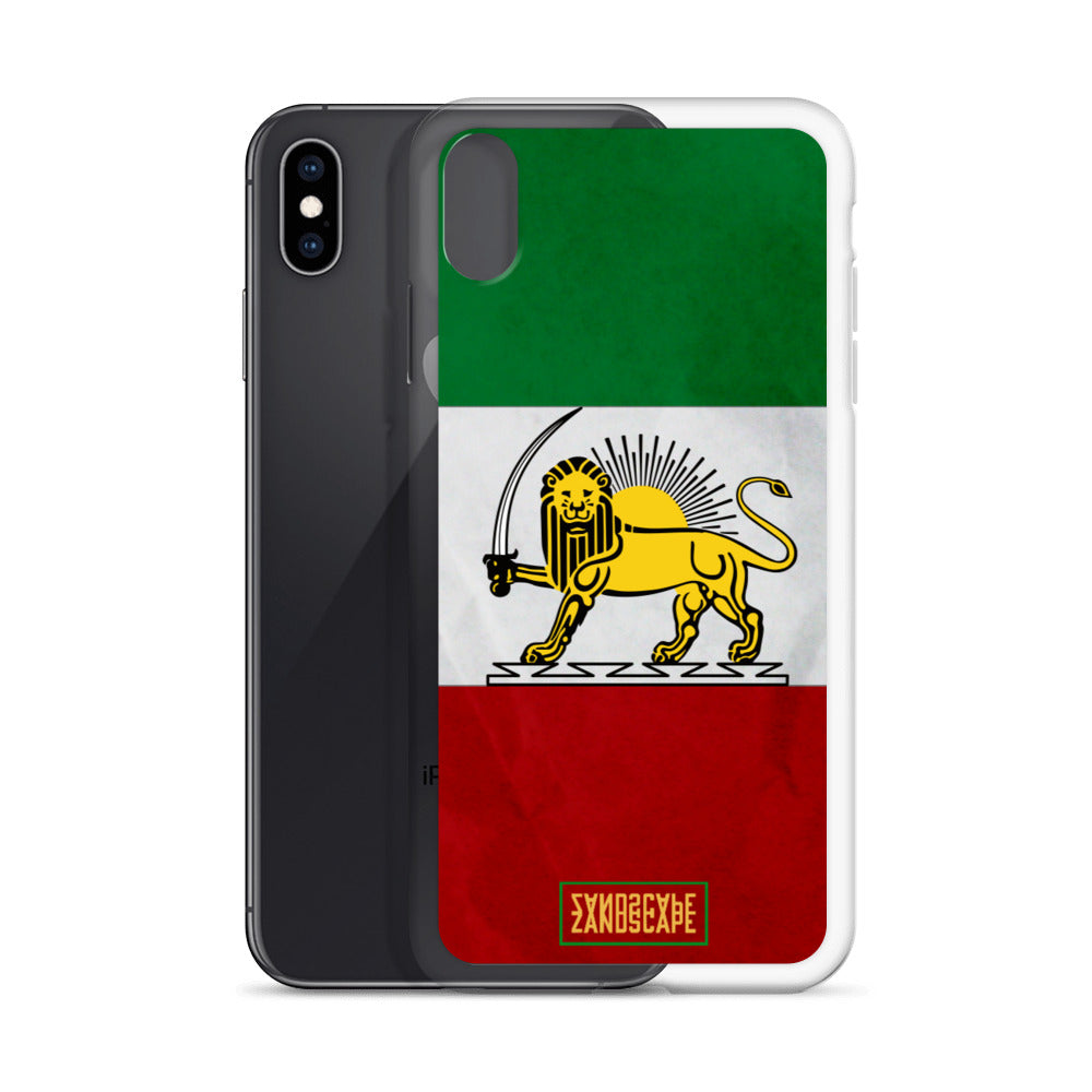 Shir Khorshid Iran Flag iPhone Case