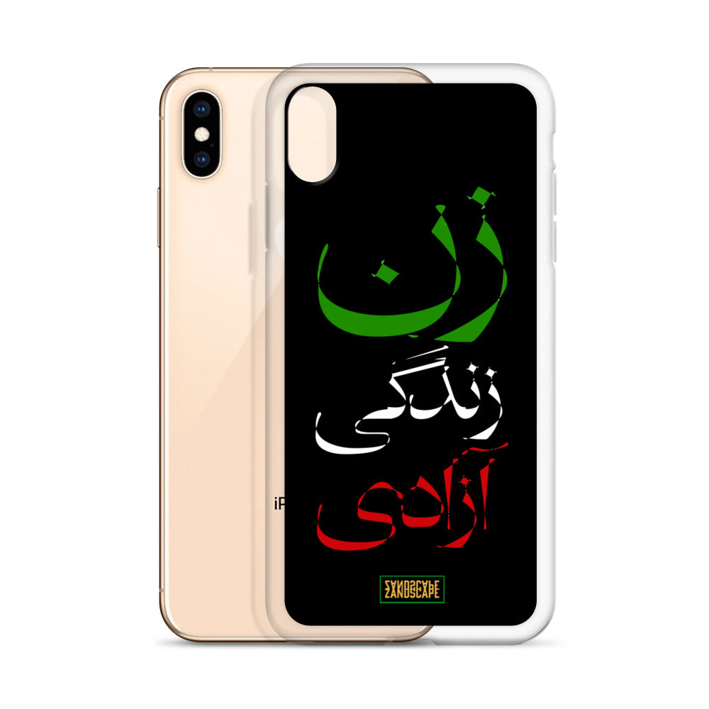 Zan Zendegi Azadi (Woman Life Freedom) iPhone Case