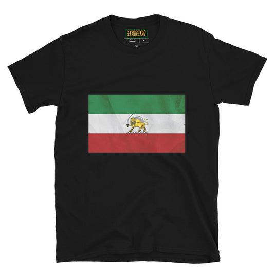 Shir Khorshid Iran Flag Unisex T-Shirt