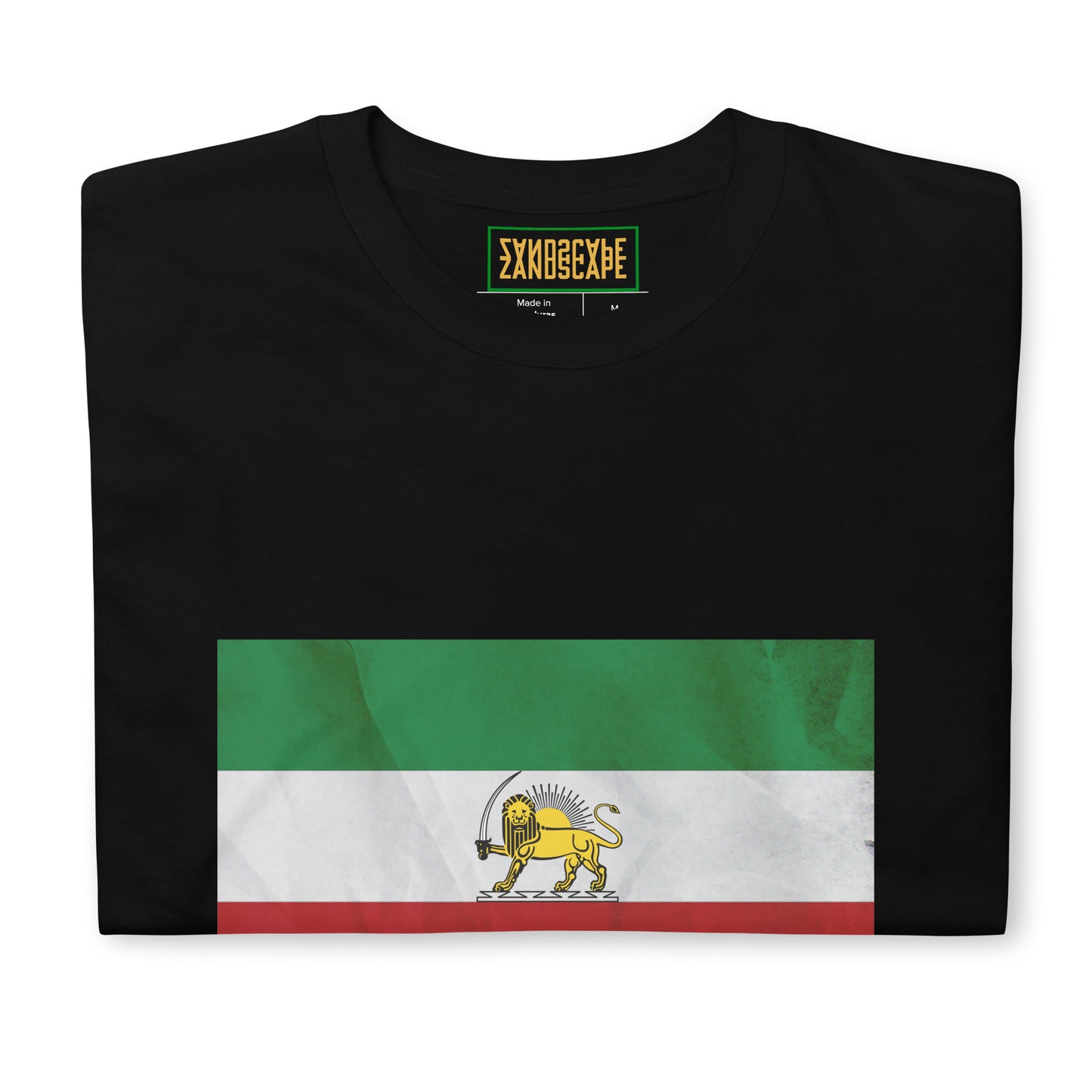 Shir Khorshid Iran Flag Unisex T-Shirt