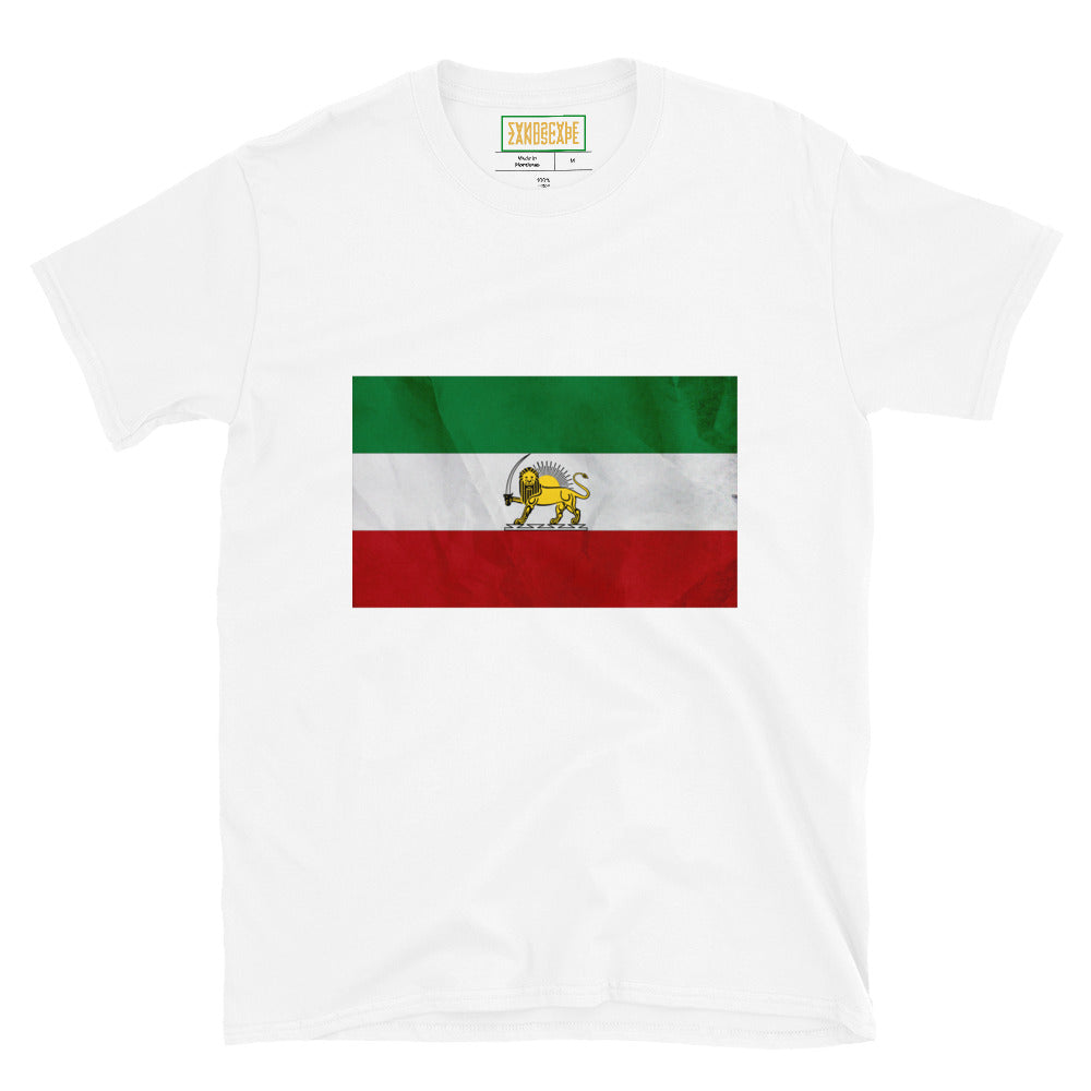 Shir Khorshid Iran Flag Unisex T-Shirt